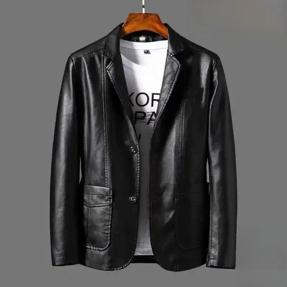 Chaqueta de cuero Premium