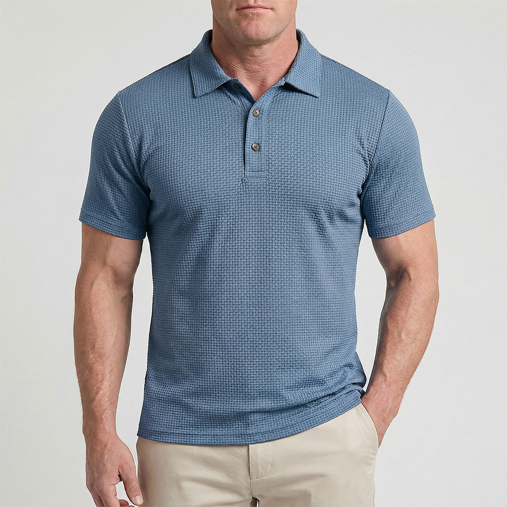 Capri - Camisa polo ultra cómoda para hombre (Descuento)
