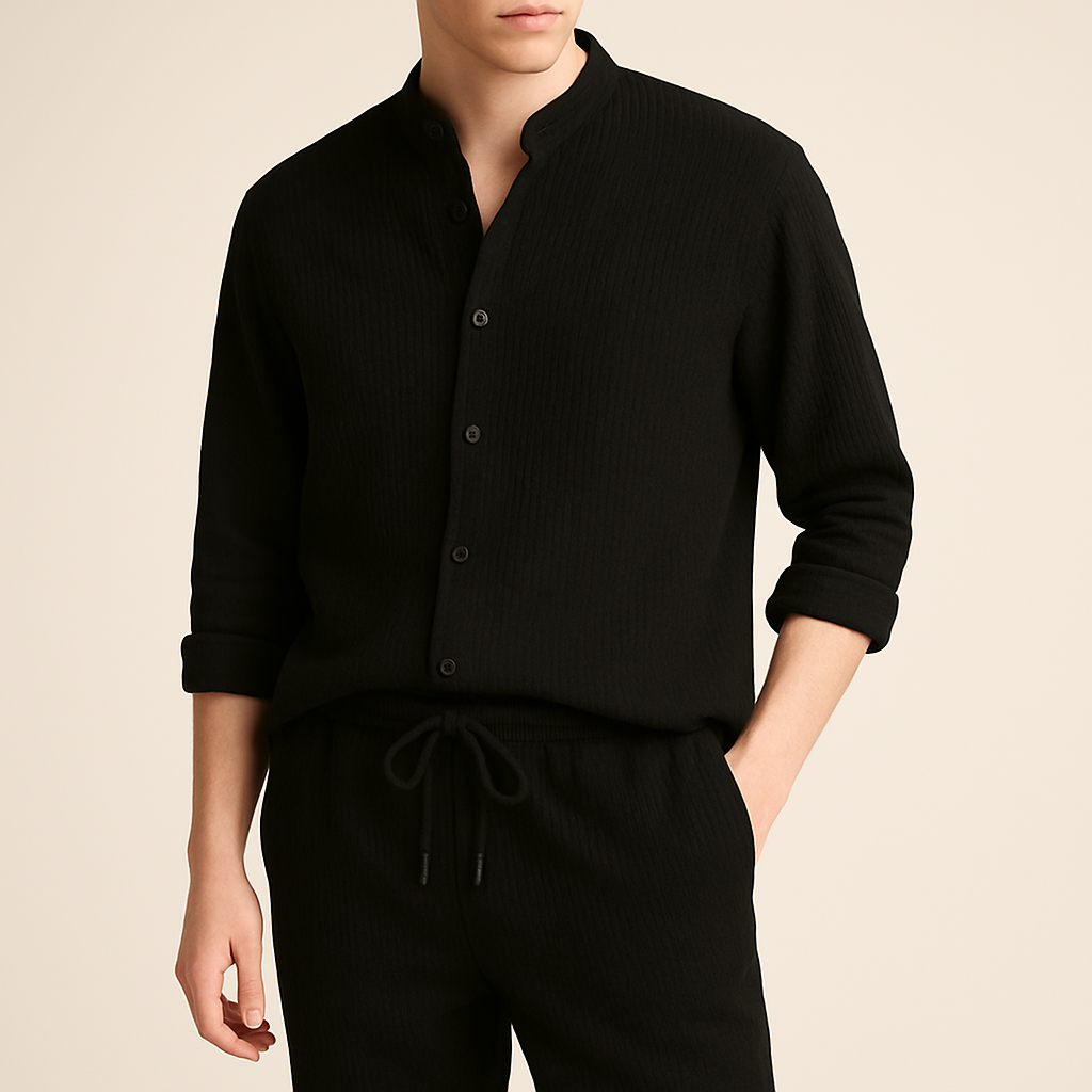 Conjunto de resort de lino Cavari
