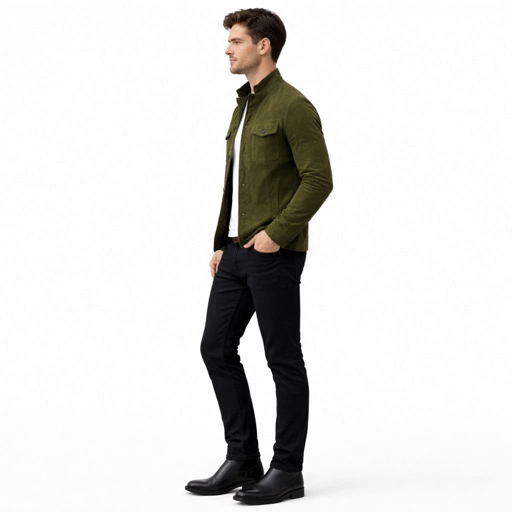 Sobrecamisa de Gamuza