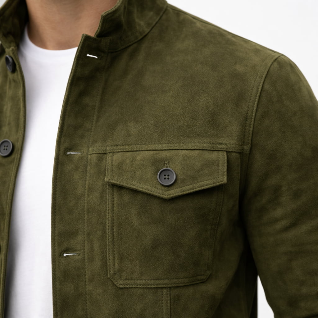 Sobrecamisa de Gamuza