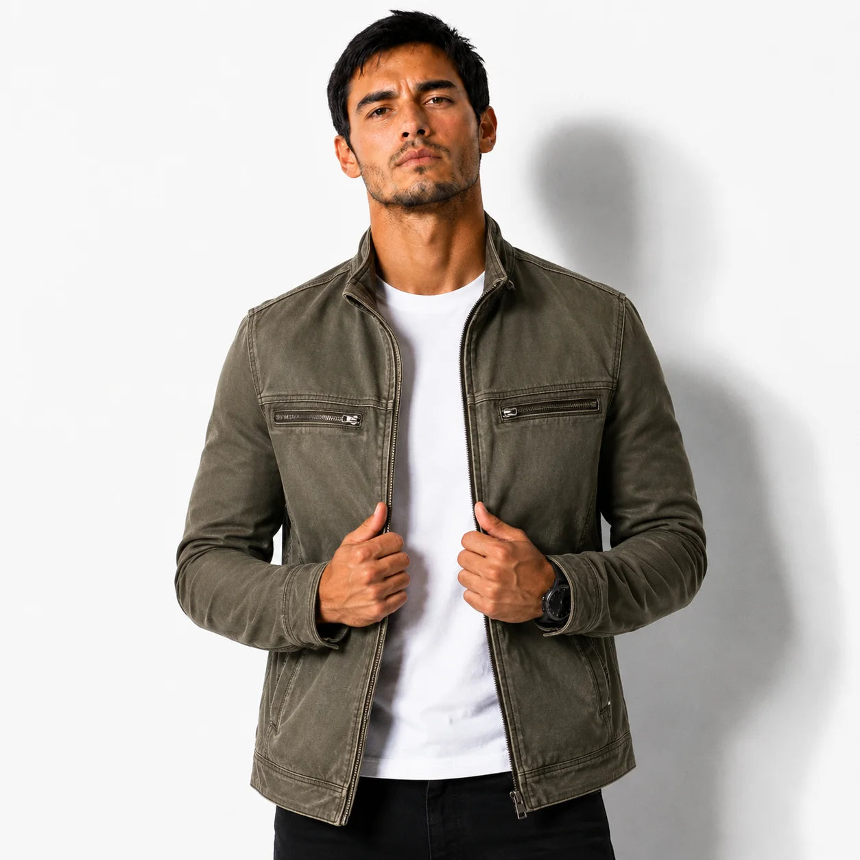 Chaqueta vintage de algodón