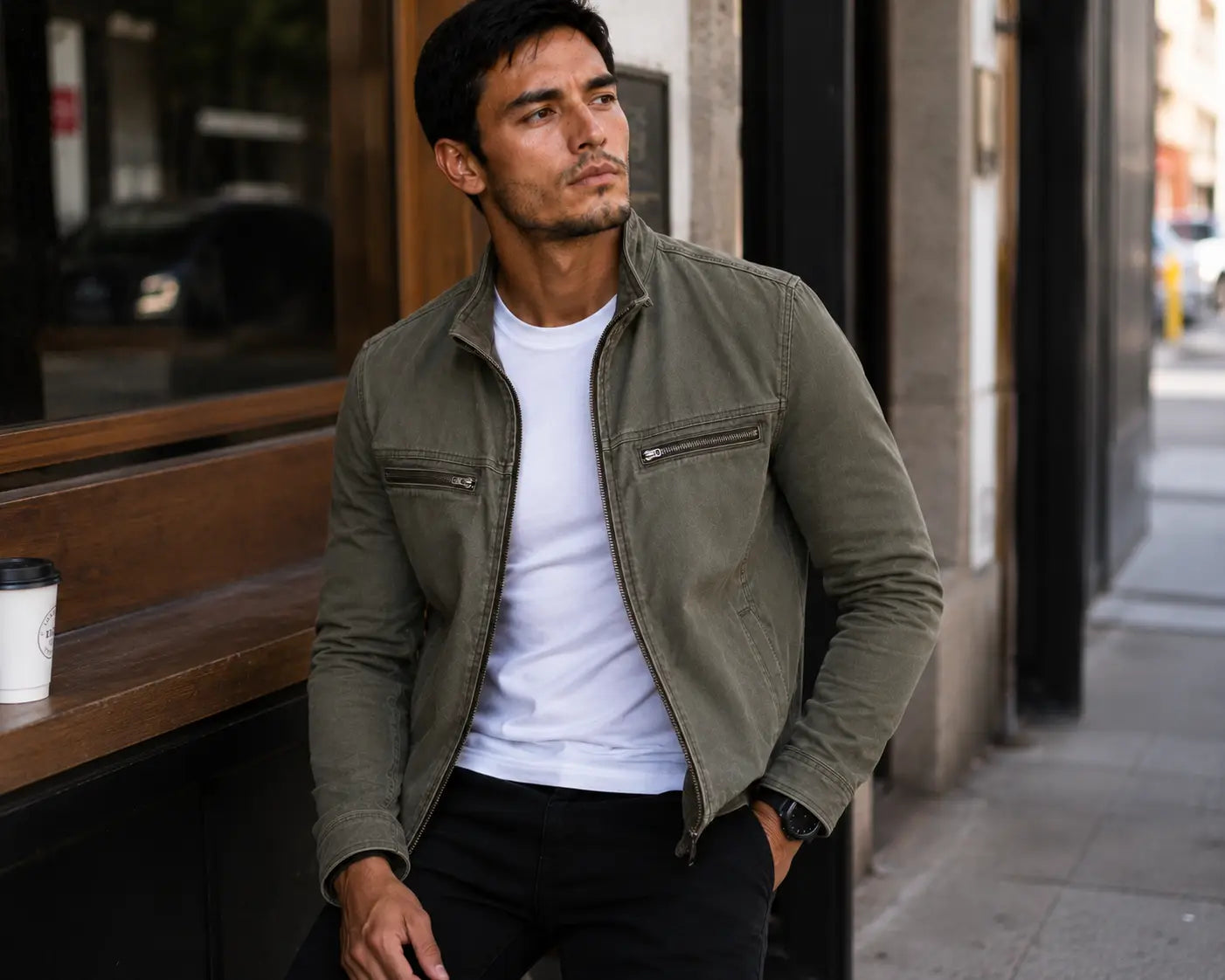 Chaqueta vintage de algodón