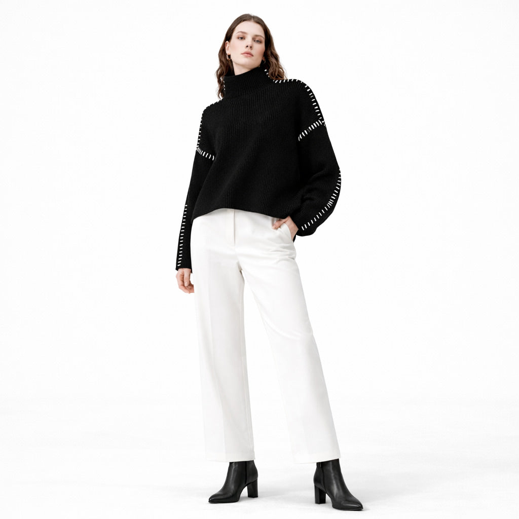 Suéter de Punto Sofisticado