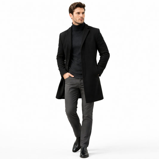 Abrigo Slim Corte Recto