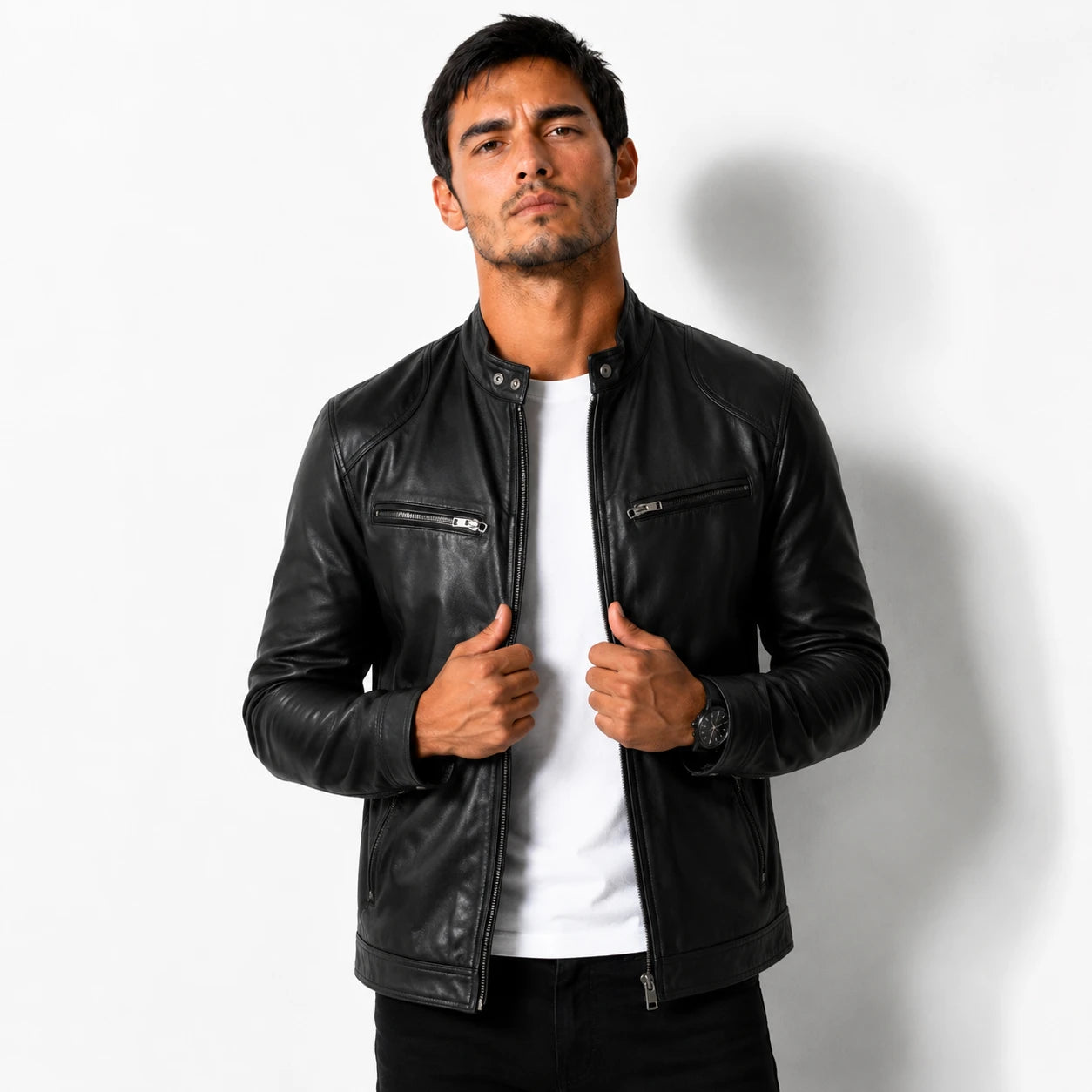 Chaqueta de Cuero ORION
