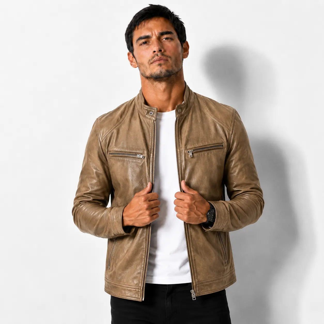 Chaqueta de Cuero ORION