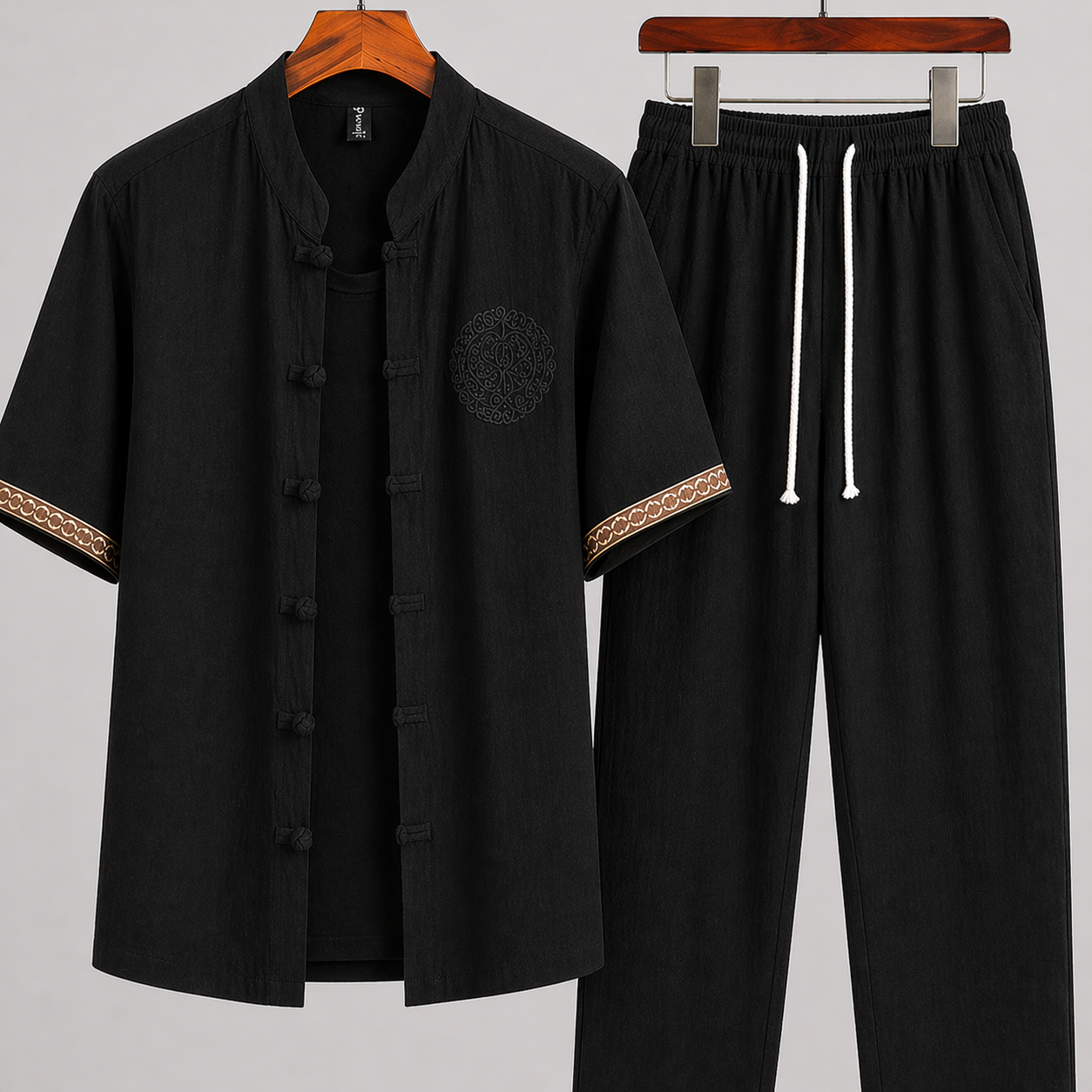 Rivor Conjunto de lino holgado – Comodidad sin esfuerzo, estilo aireado